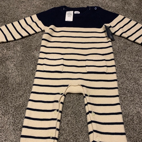 Gap Baby knit Stripe One-Piece - Picture 3 of 3